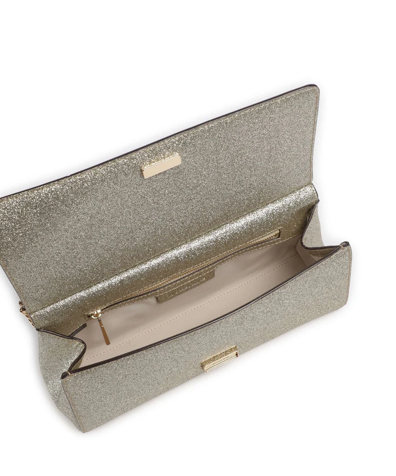 Michael Kors Carmine Sac porté épaule pale gold