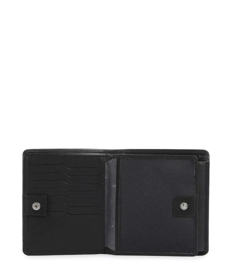 Braun Büffel Golf Portefeuille schwarz