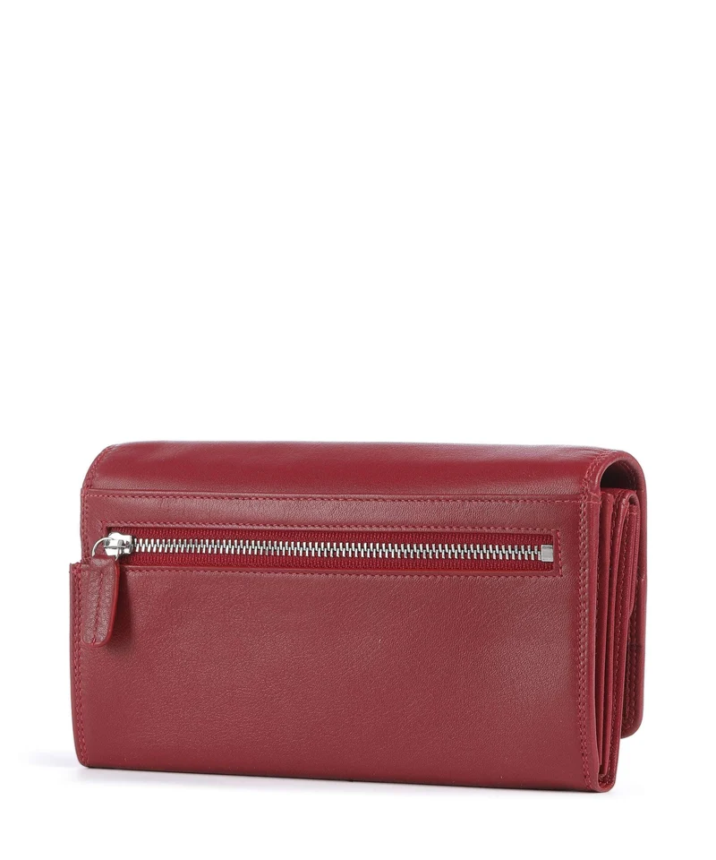 Braun Büffel Golf Portefeuille rot