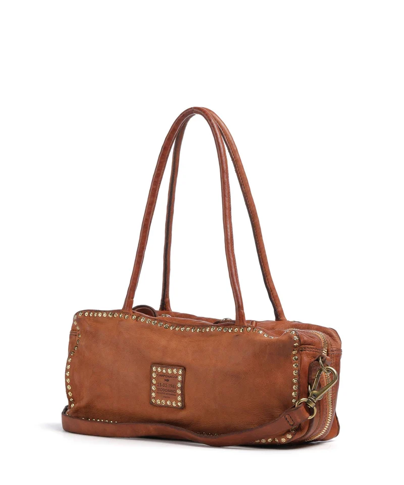 Campomaggi Sac porté épaule cognac