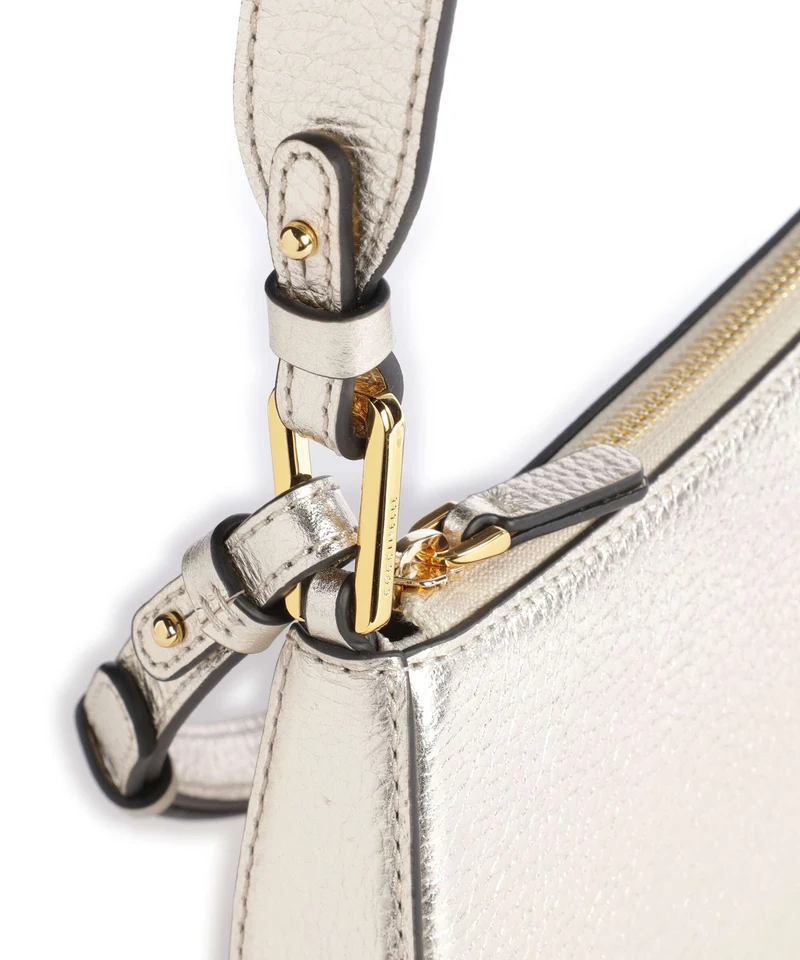 Coccinelle Merveille Sac porté épaule pale gold