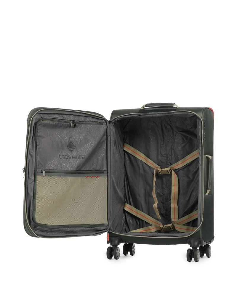 Travelite Color Craze Set de valise (4 roues) oliv