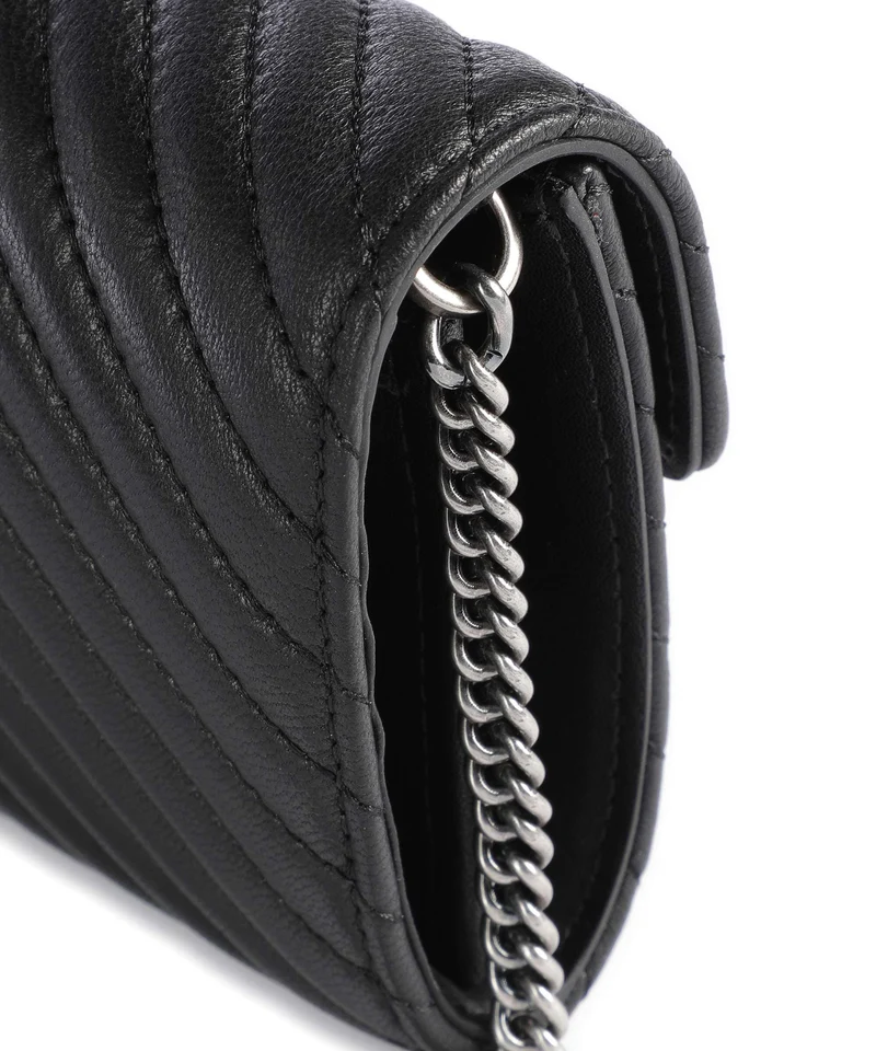 Pinko Love One Portefeuille nero/old silver