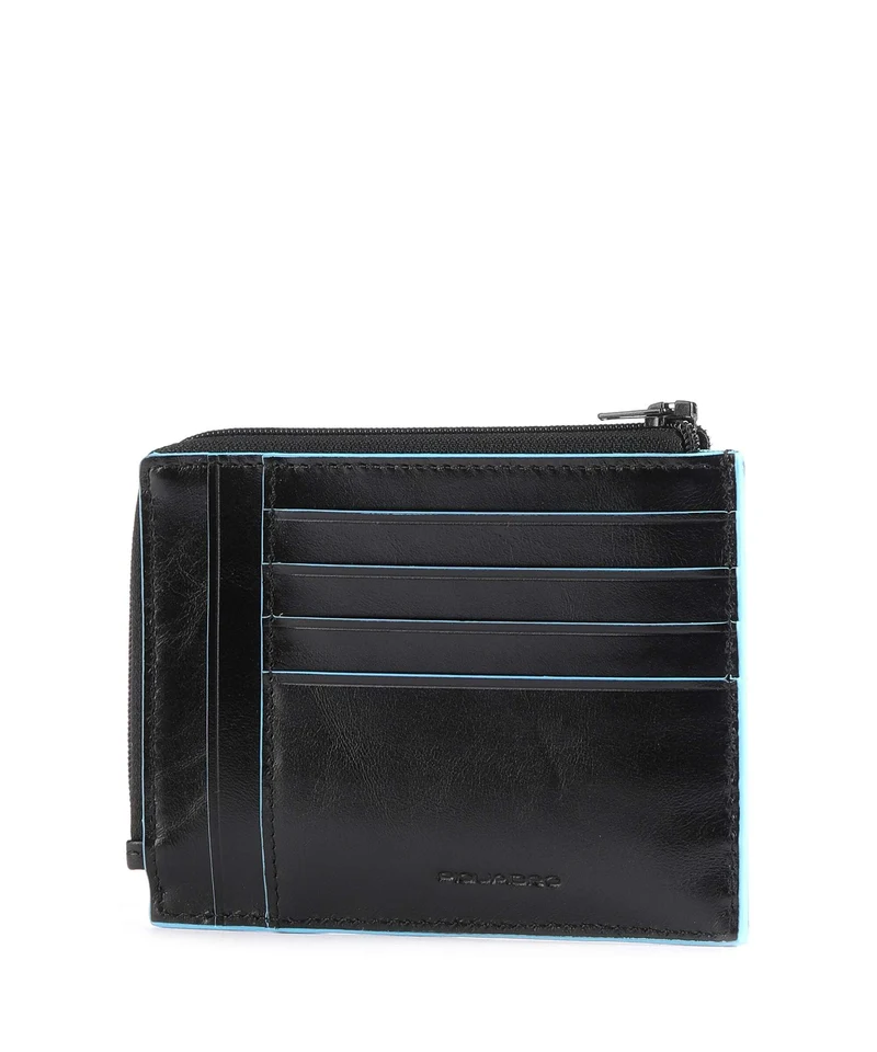 Piquadro Blue Square Étui à cartes crédit black