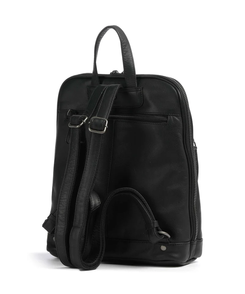 The Chesterfield Brand Wax Pull Up Cow Floran Sac à dos black