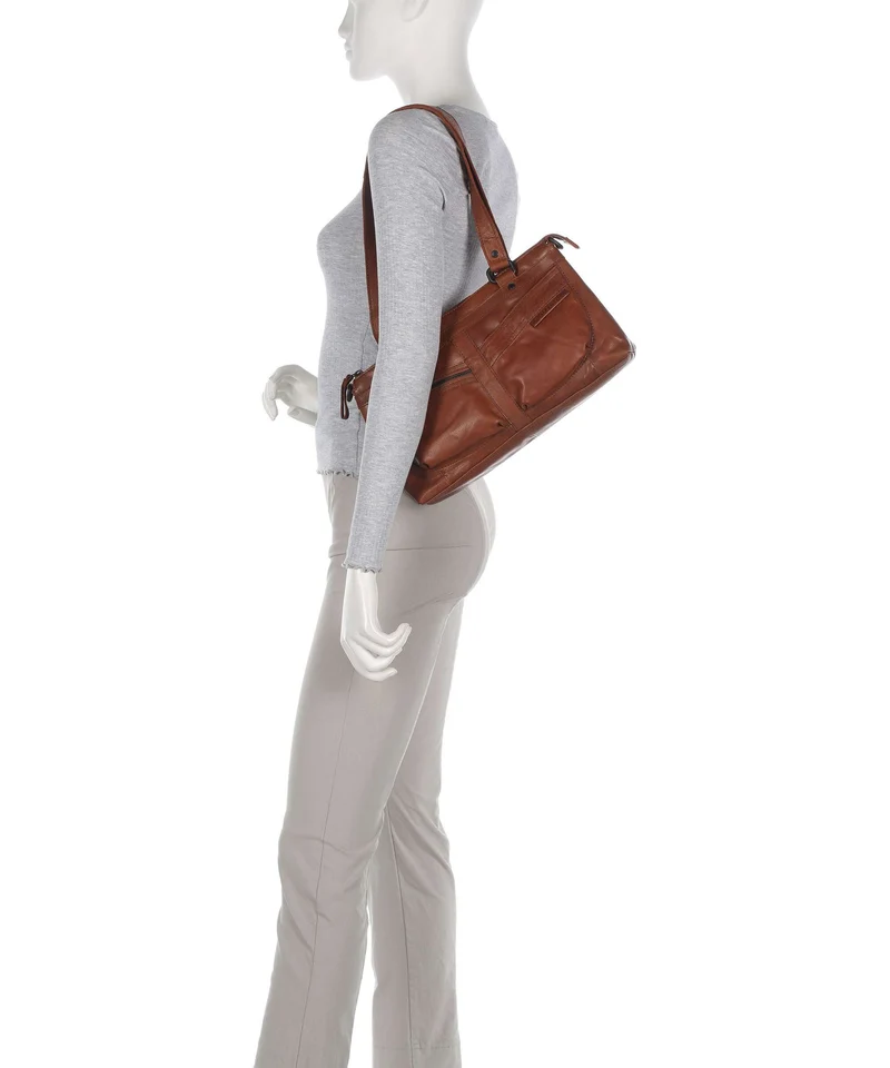 Spikes & Sparrow Bronco Cherish Sac porté épaule brandy