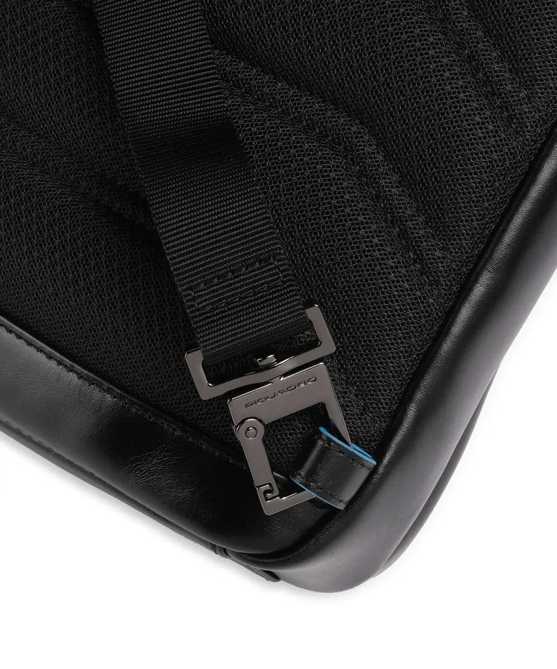 Piquadro Blue Square Sac sling nero
