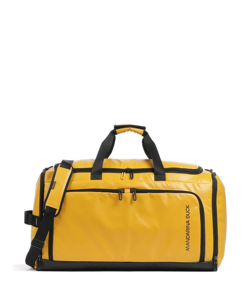 Mandarina Duck Coated Sac de voyage duck yellow