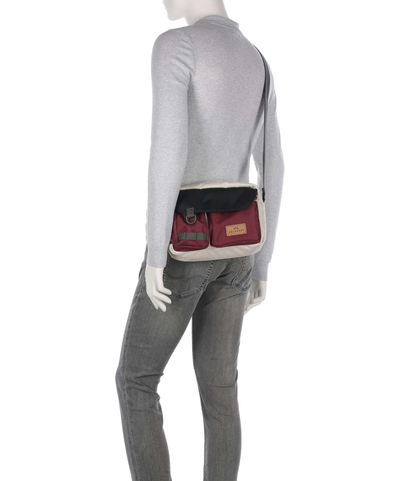 Doughnut Reborn Mission Lite Sac bandoulière stone/wine
