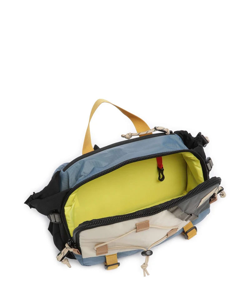 Topo Designs Mountain Hydro Sac banane stone blue/bone white