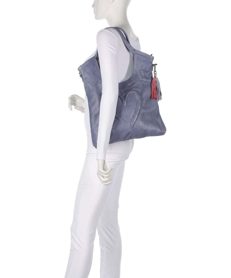 Taschendieb Wien Herzweg 6 Cabas lila lavender