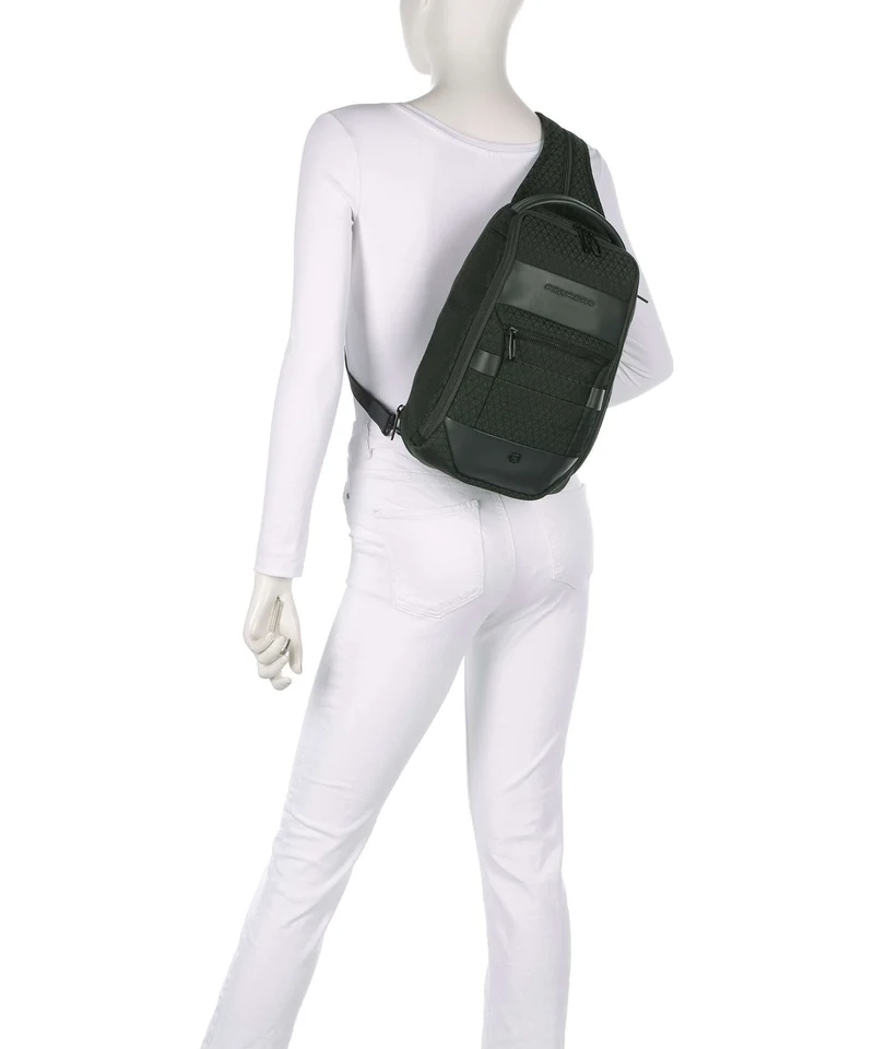 Piquadro W139 Sac sling verde