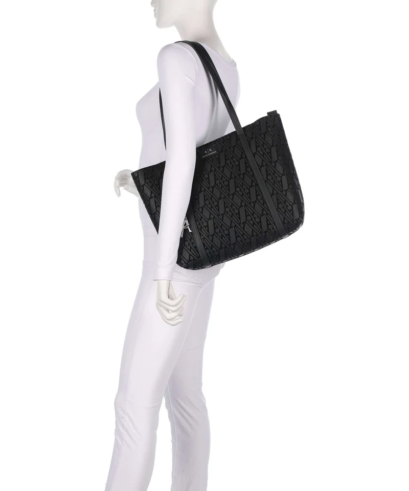 Armani Exchange Silvye Cabas black