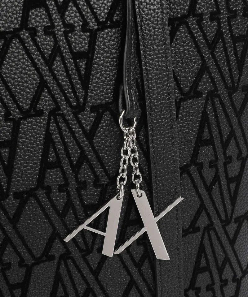 Armani Exchange Silvye Cabas black