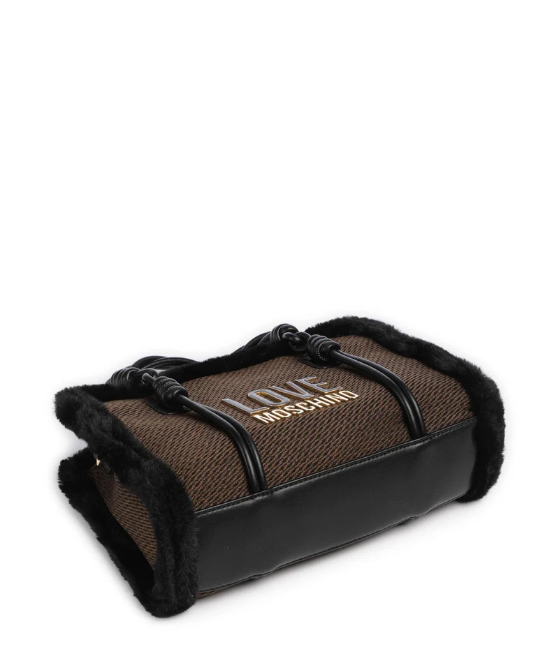 Love Moschino Wintery Sac à main chocolate/black
