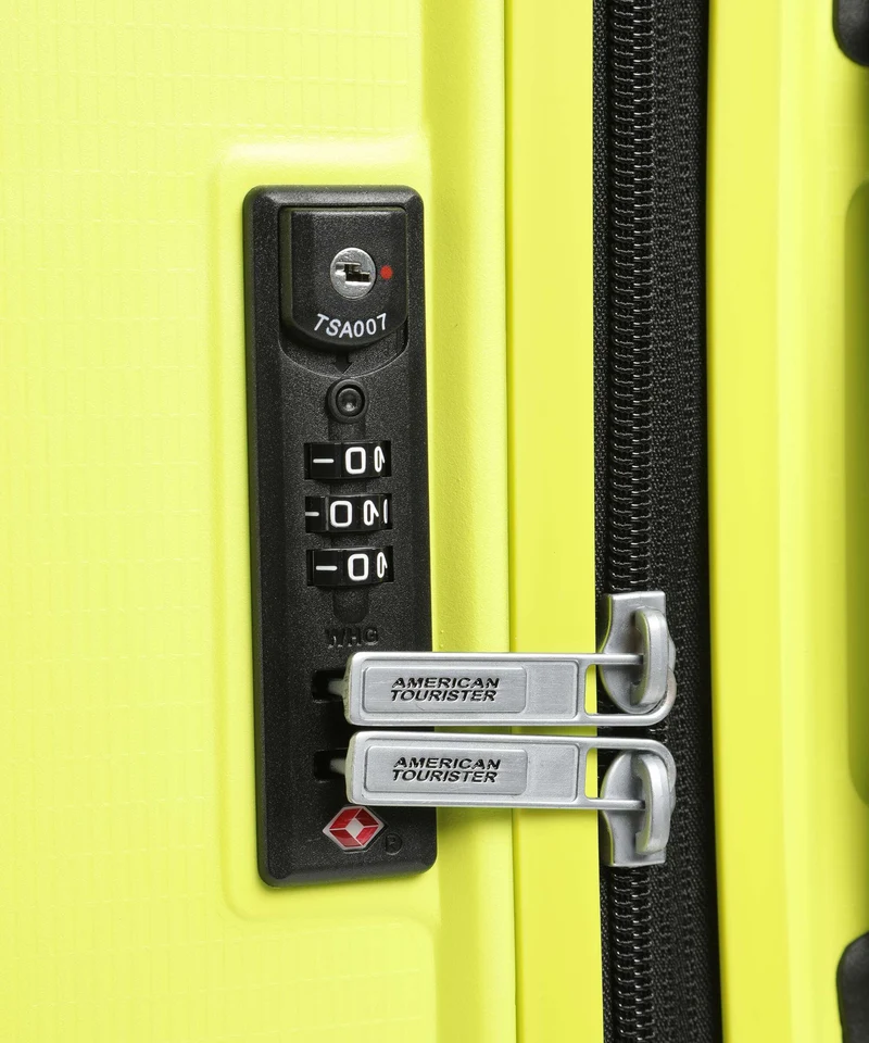 American Tourister Aerostep Valise 4 roues light lime