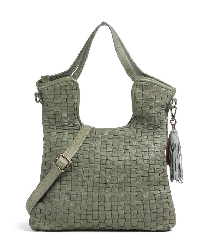 Taschendieb Wien Venusweg 3 Cabas green leaf