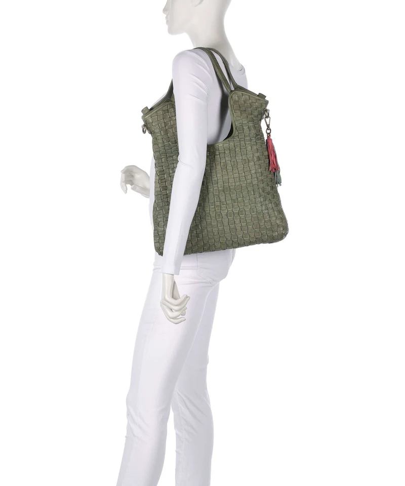 Taschendieb Wien Venusweg 3 Cabas green leaf