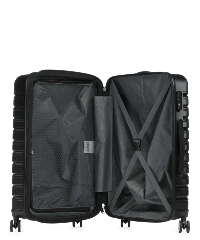 American Tourister Flashline Valise 4 roues shadow black