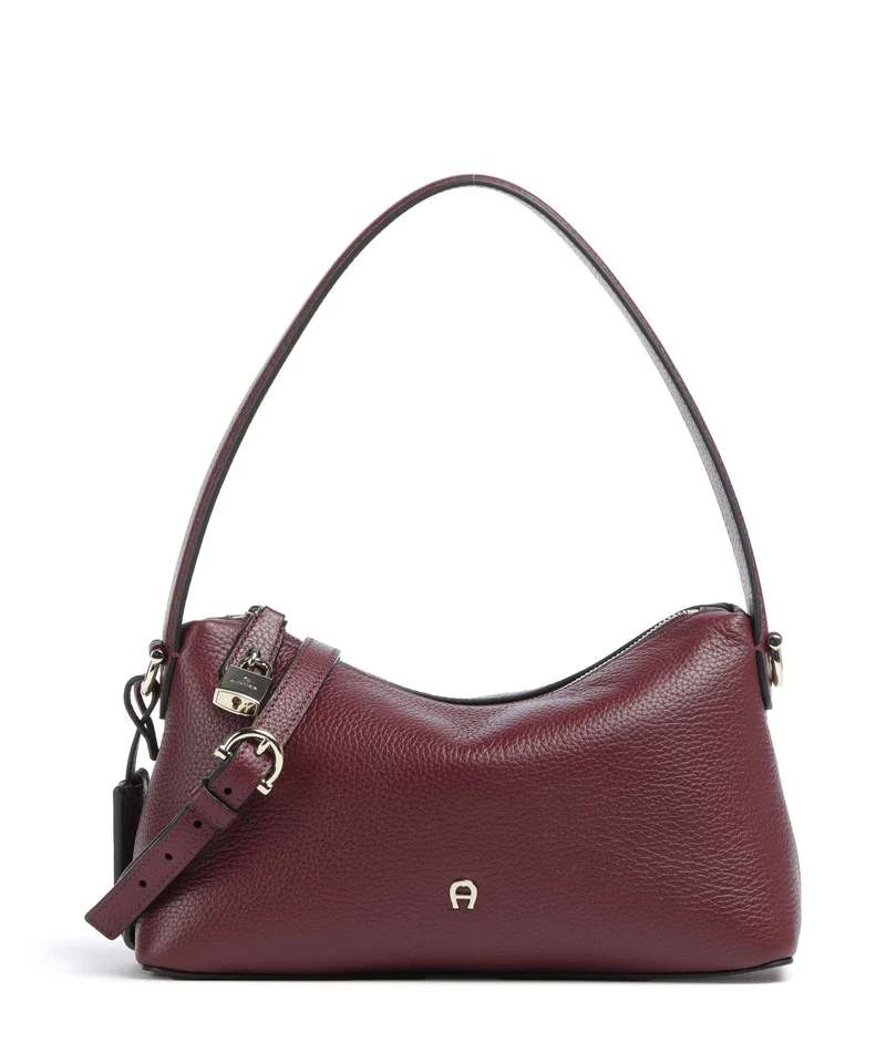 Aigner Delia S Sac porté épaule burgundy