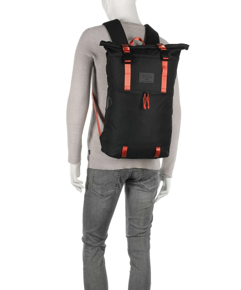 Doughnut The Dudes Christopher Dark Sac à dos roll-top black