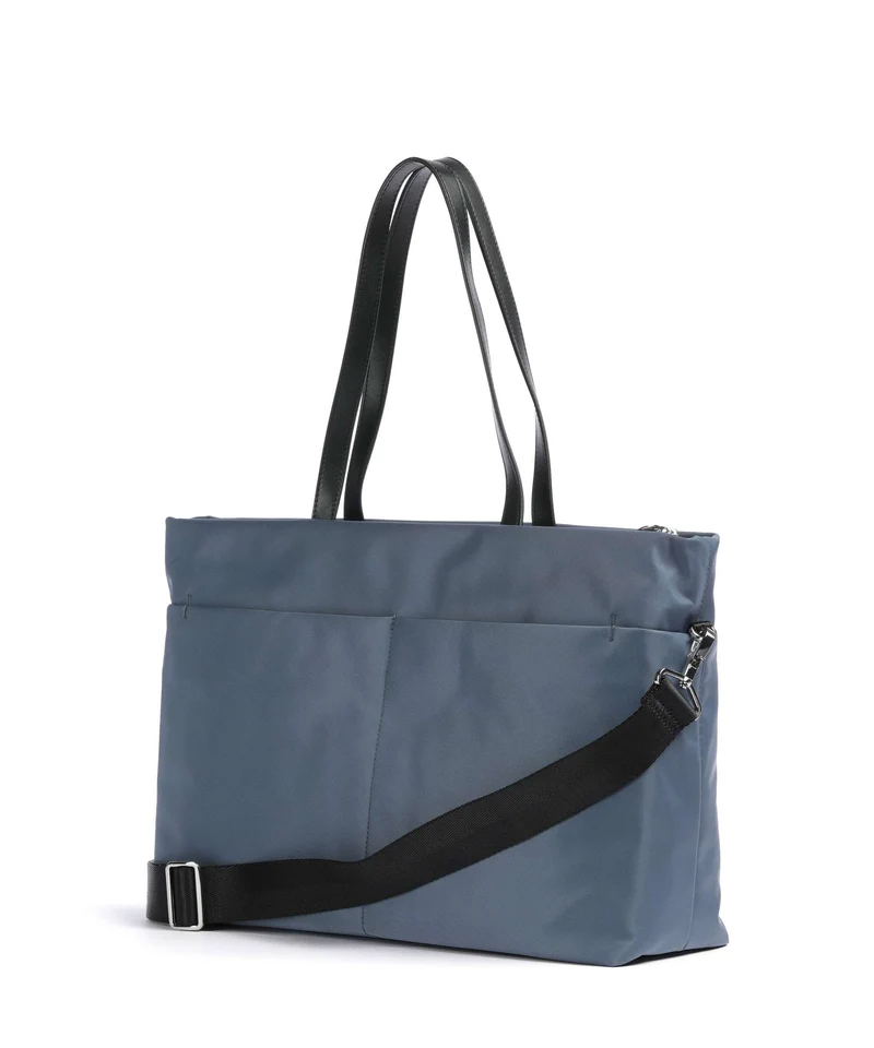 Mandarina Duck Hunter Cabas blue wing