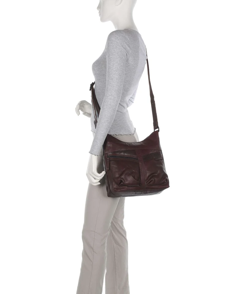 Spikes & Sparrow Bronco Morgane Sac bandoulière dark brown