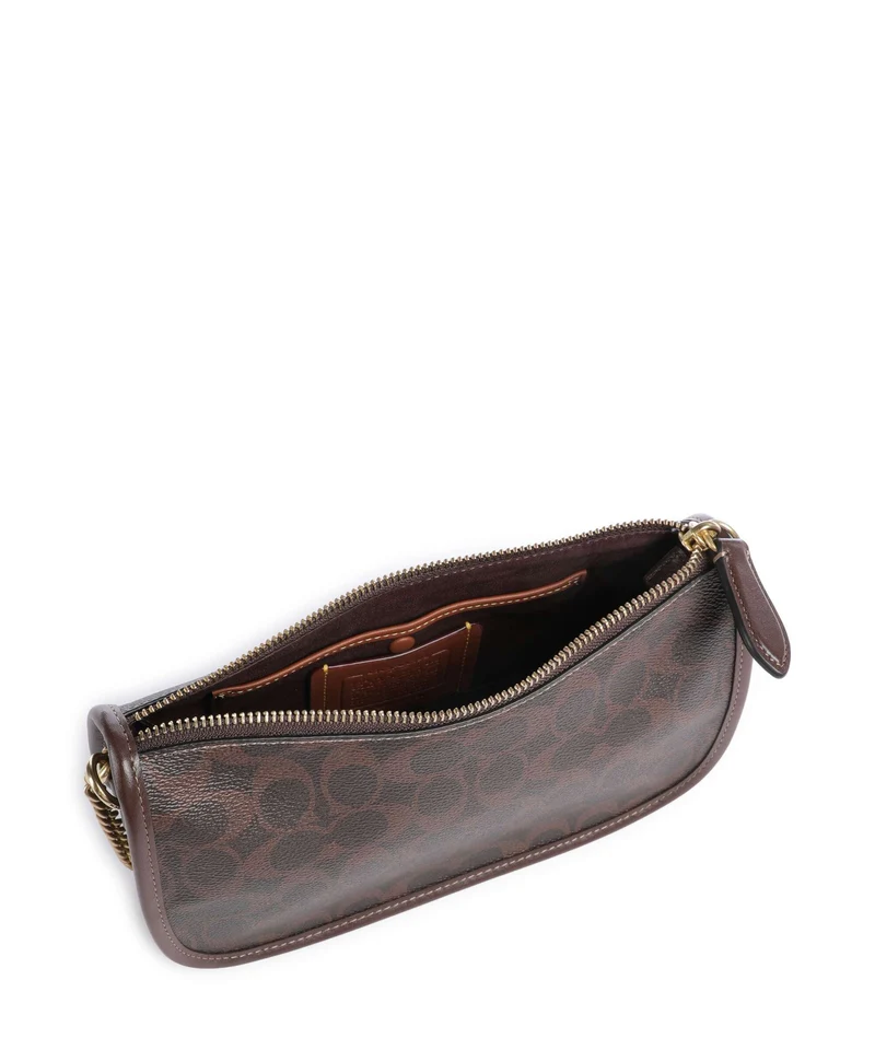 Coach Waverly Signature Sac porté épaule maple