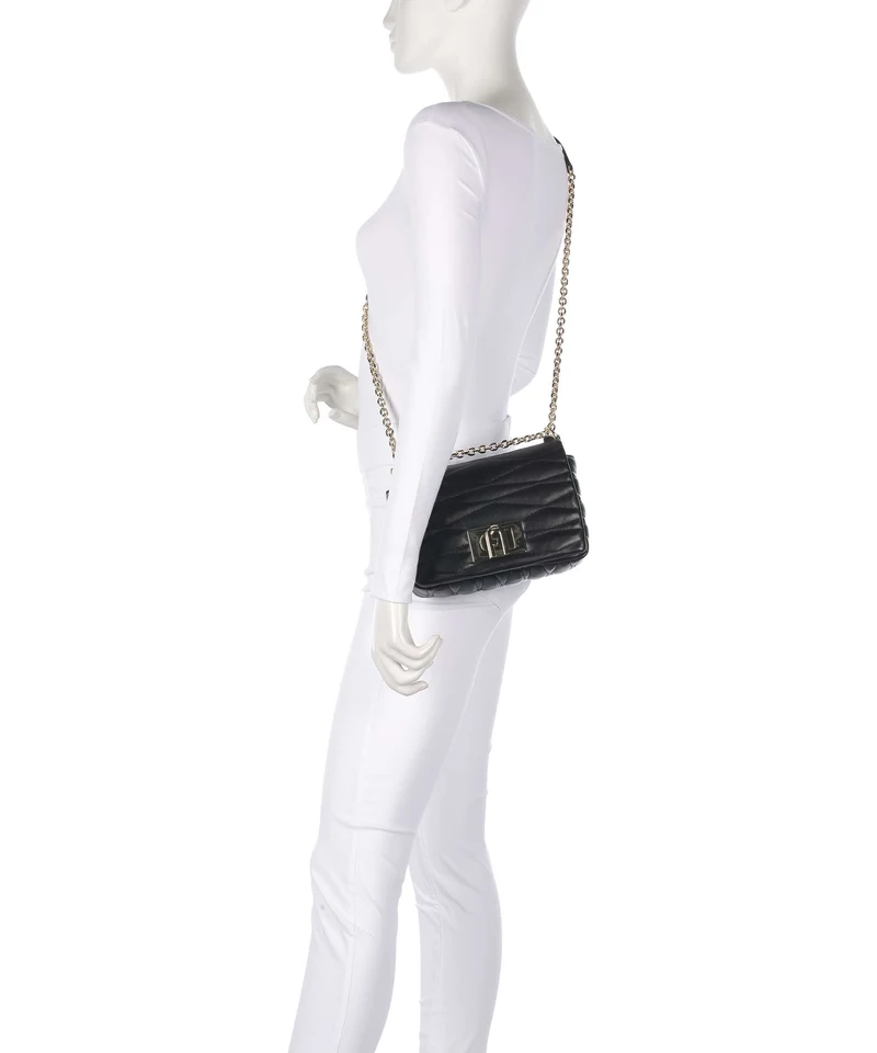 Furla 1927 S Sac porté épaule nero