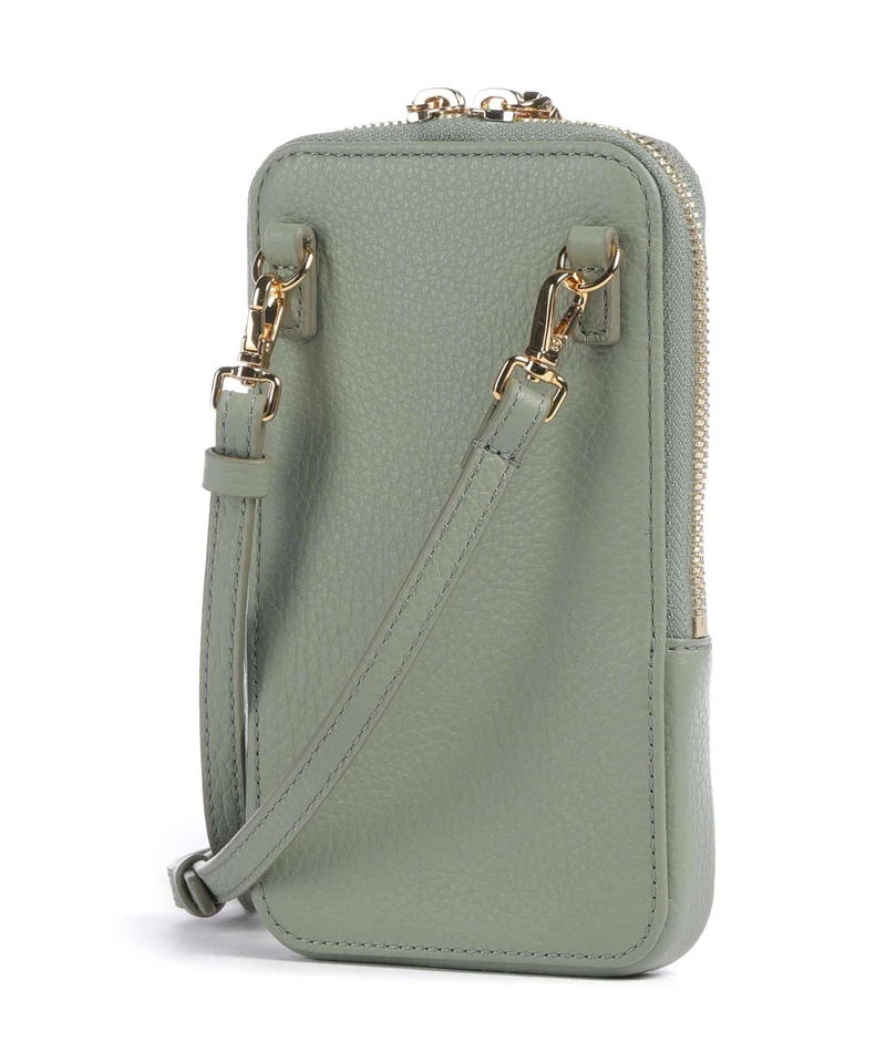 Coccinelle Flor Pochette telephone greenery