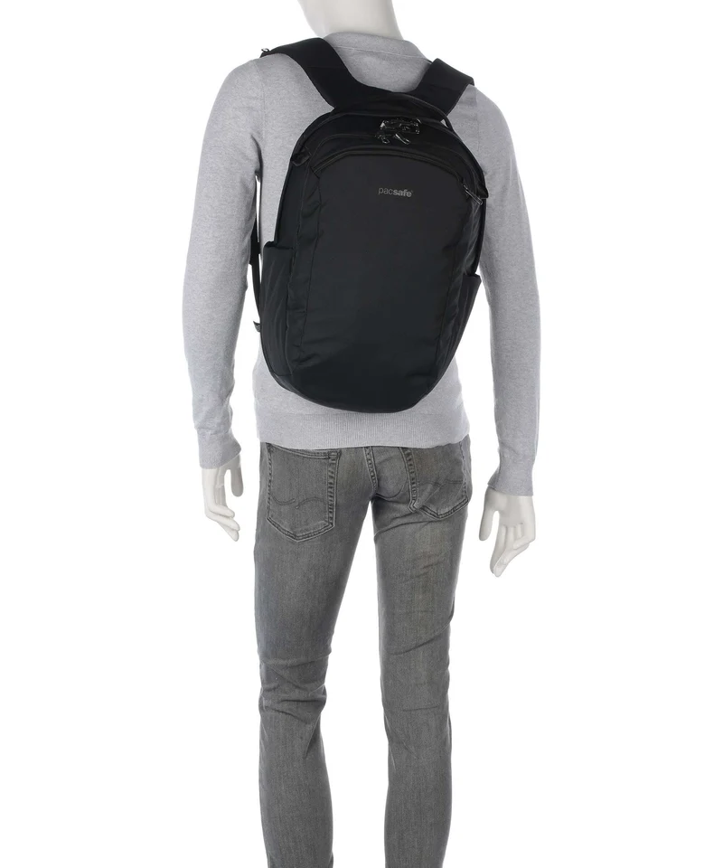 Pacsafe V 26 Sac à dos jet black