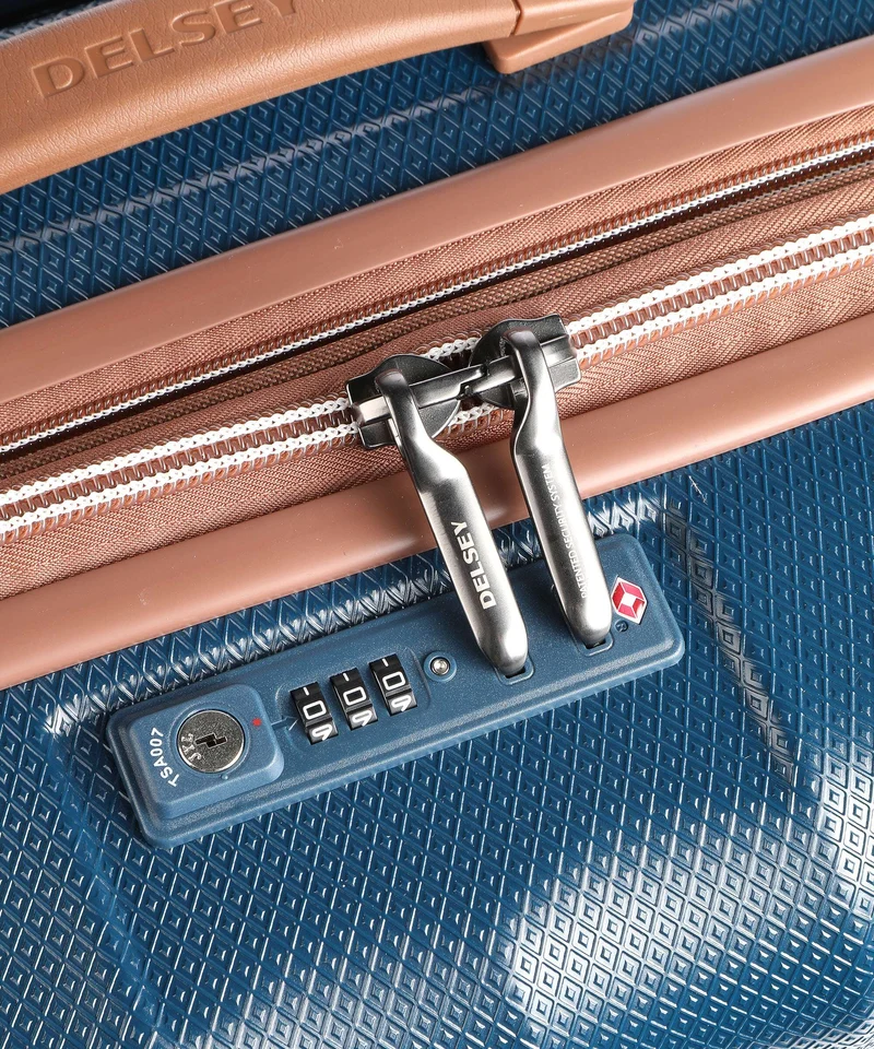 Delsey Paris Carrousel Valise 4 roues marineblau