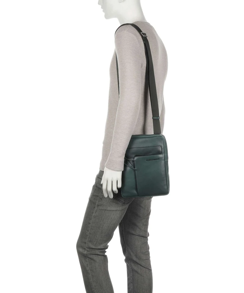 Piquadro AKRON Sac bandoulière verde