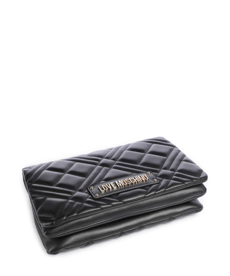 Love Moschino Quilted Sac porté épaule nero