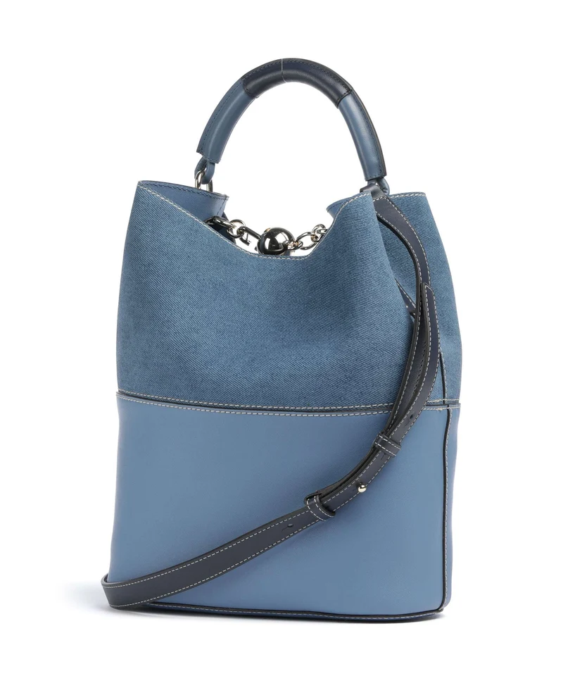 Furla Sfera S Sac seau denim
