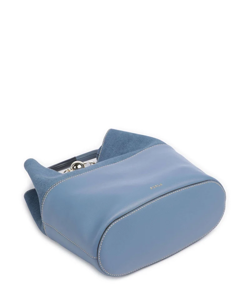 Furla Sfera S Sac seau denim