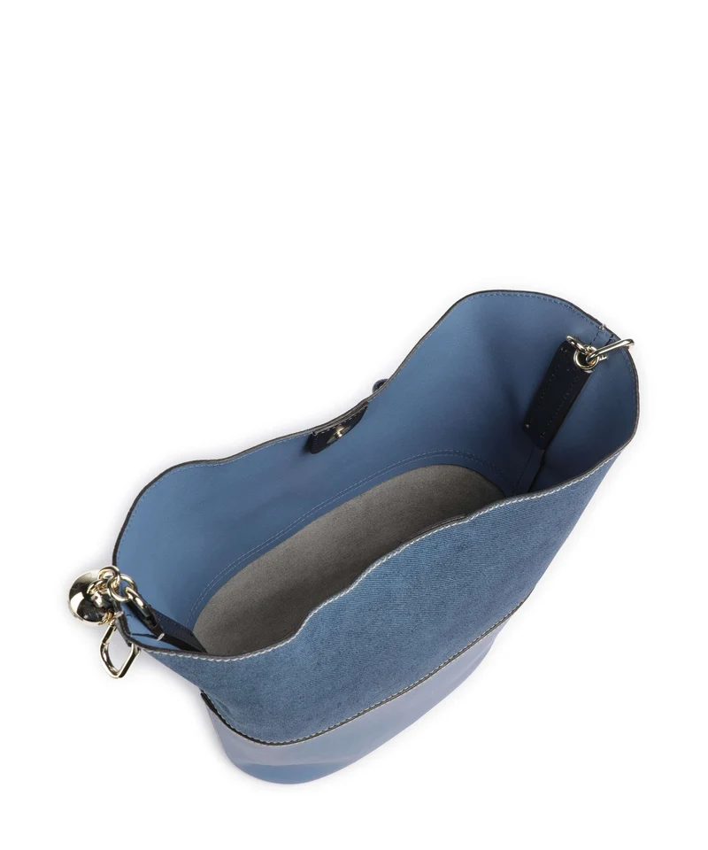 Furla Sfera S Sac seau denim