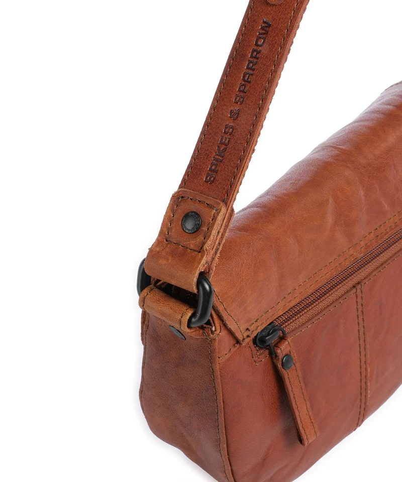 Spikes & Sparrow Bronco Genya Sac bandoulière brandy