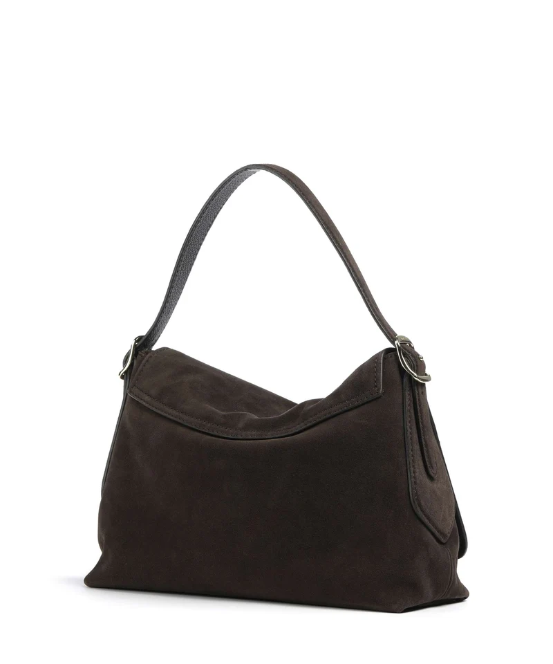 Abro Suede Carina Sac fourre-tout dark brown