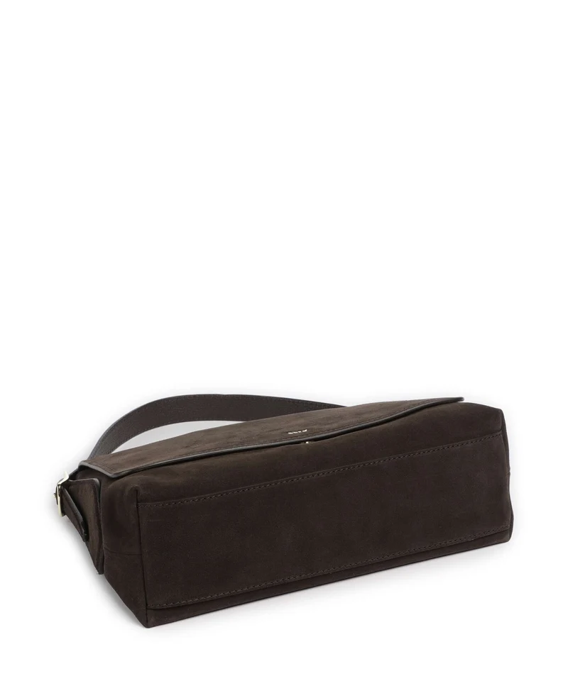 Abro Suede Carina Sac fourre-tout dark brown