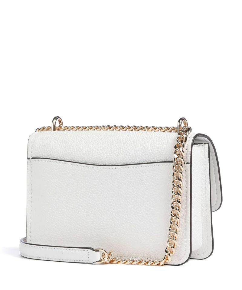 Michael Kors Claire Small Sac porté épaule optic white