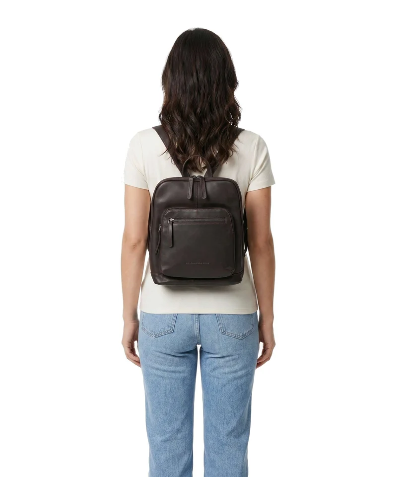 The Chesterfield Brand Wax Pull Up Cow Floran Sac à dos brown
