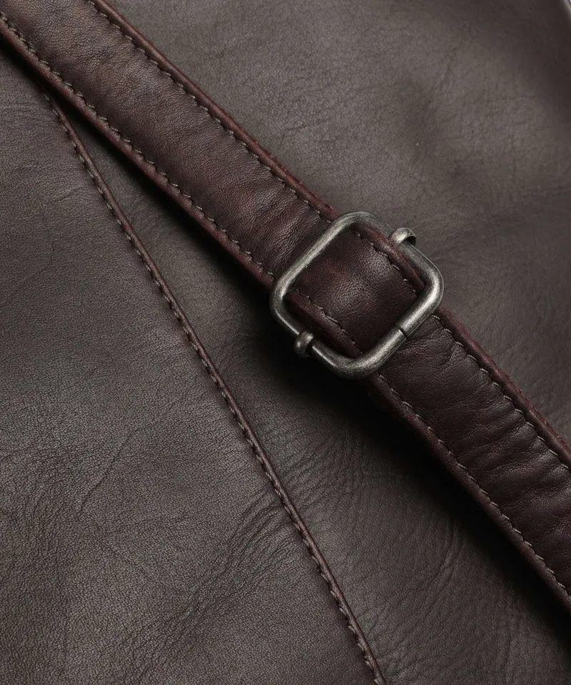 The Chesterfield Brand Wax Pull Up Cow Floran Sac à dos brown