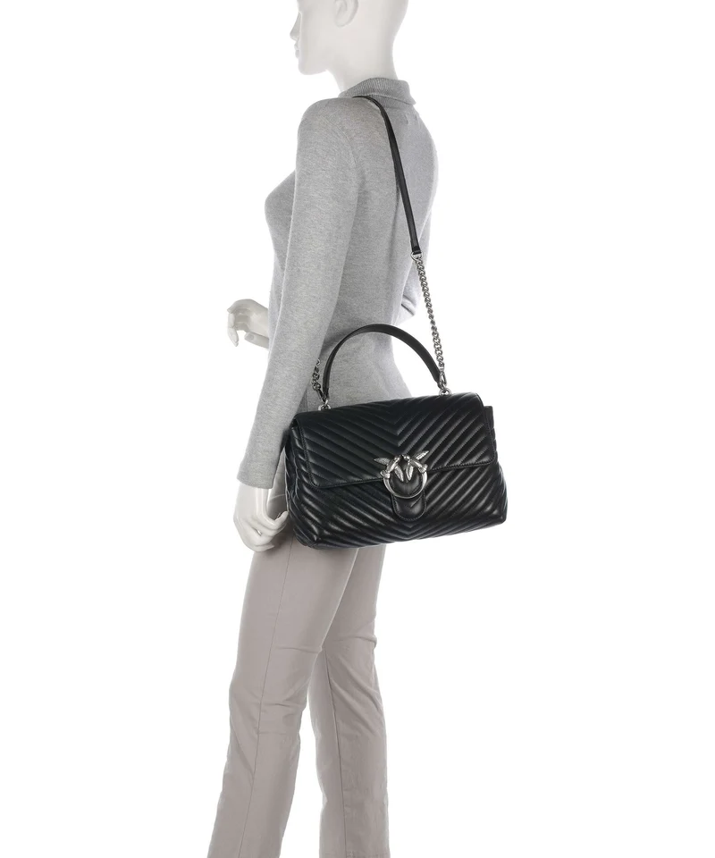 Pinko Love Lady Puff Big Sac à main nero