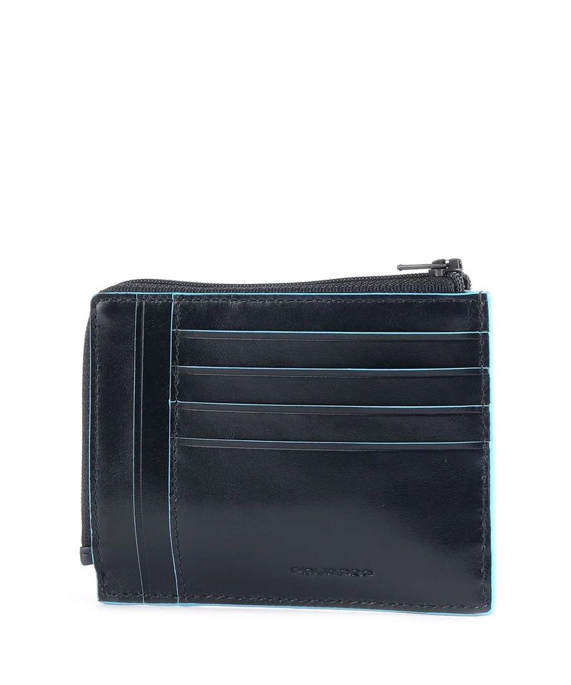 Piquadro Blue Square Étui à cartes crédit dark blue