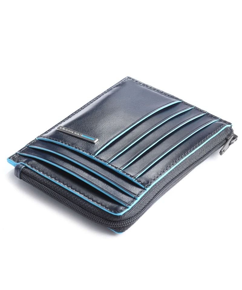 Piquadro Blue Square Étui à cartes crédit dark blue