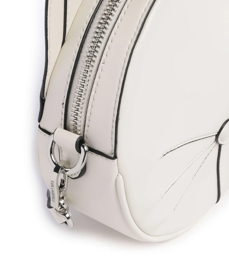 Karl Lagerfeld Ikon Chat Sac bandoulière off white