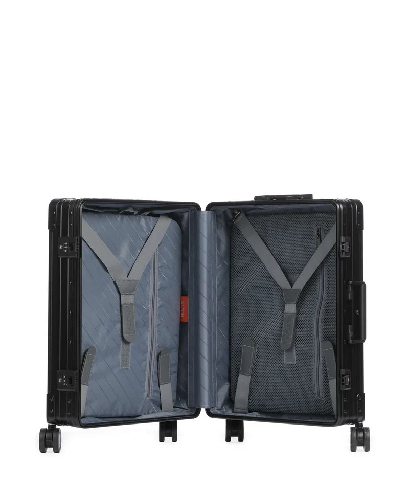 Aleon Classic 21 International front flap Valise 4 roues onyx