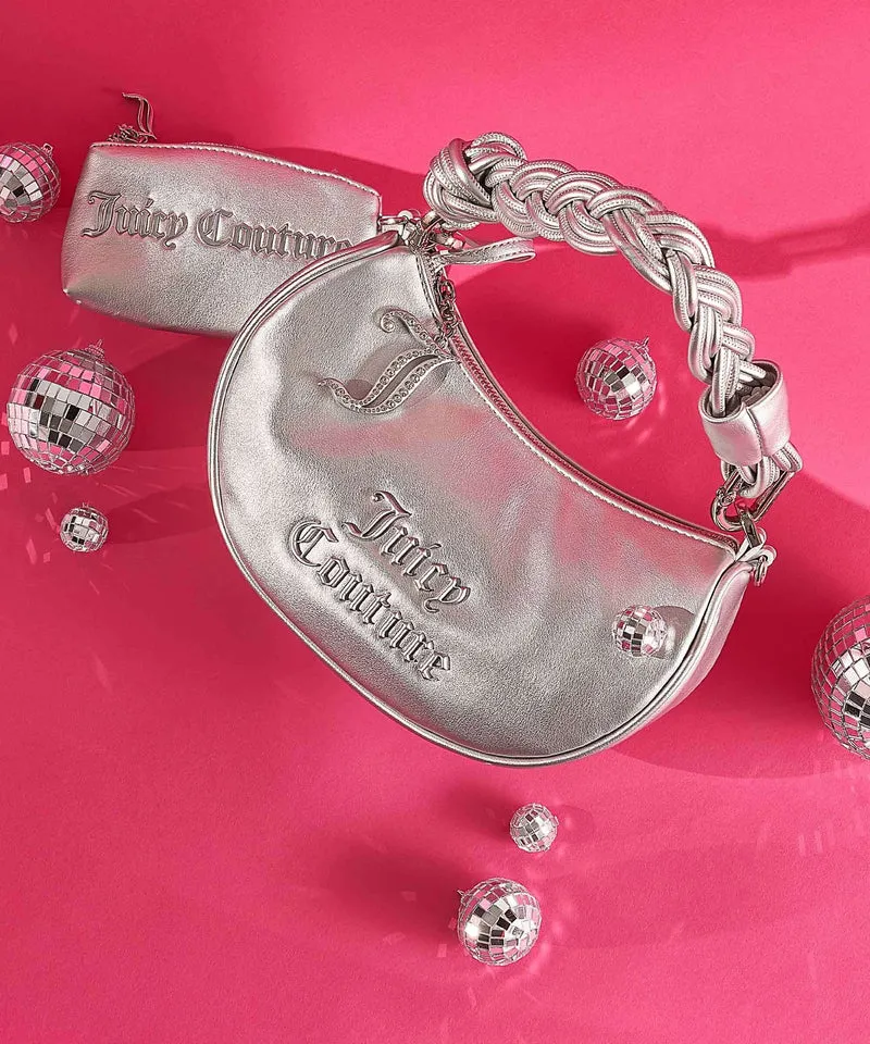 Juicy Couture Blossom Twist S Sac porté épaule silver