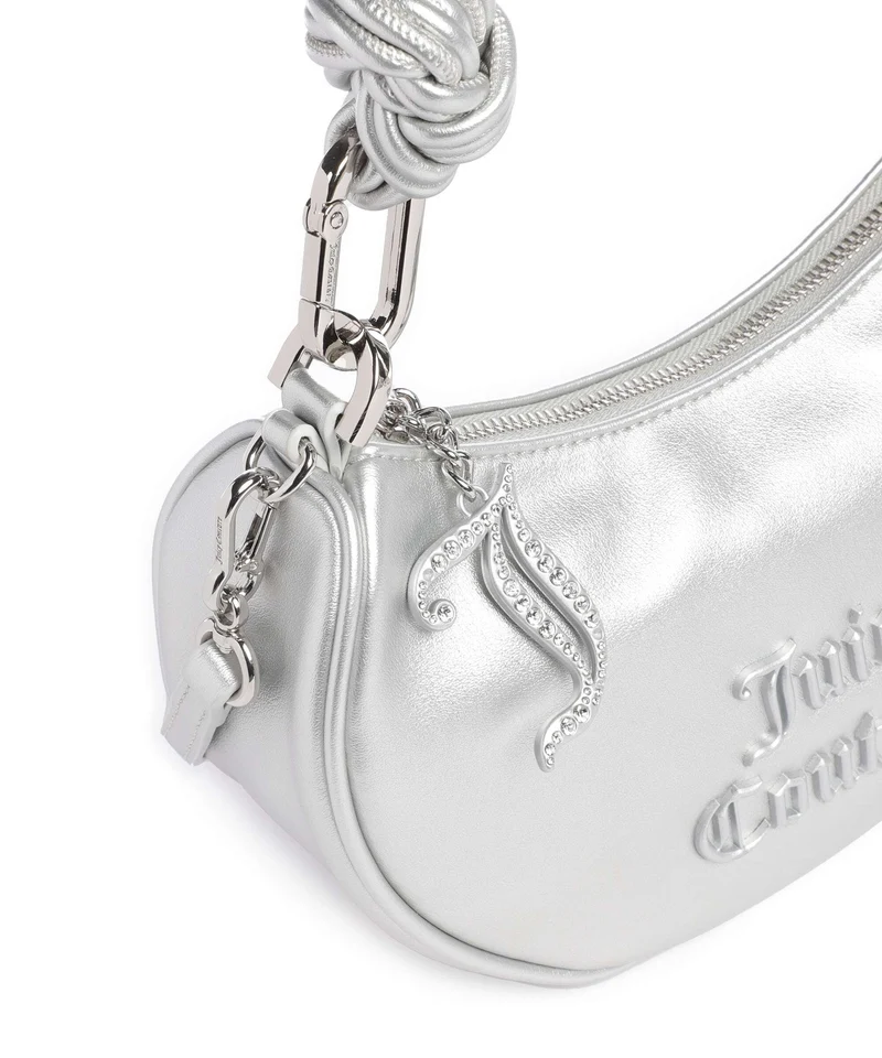 Juicy Couture Blossom Twist S Sac porté épaule silver